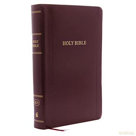 KJV, Reference Bible, Personal Size Giant Print, Leather-Look, Burgundy, Red Letter Edition: Holy Bible, King James Version - Thomas Nelson [KSIĄŻKA]