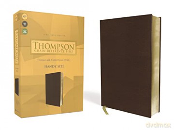 KJV, Thompson Chain-Reference Bible, Handy Size, Leathersoft, Brown, Red Letter: King James Version, Brown, Leathersoft, Red Letter, Handy Size - Dr. Frank Charles Thompson [KSIĄŻKA]