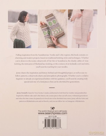 Knits from Northern Lands: 20 projects inspired by traditional knitting techniques from the Scottish Isles to Scandinavia - Jenny Fennell [KSIĄŻKA]