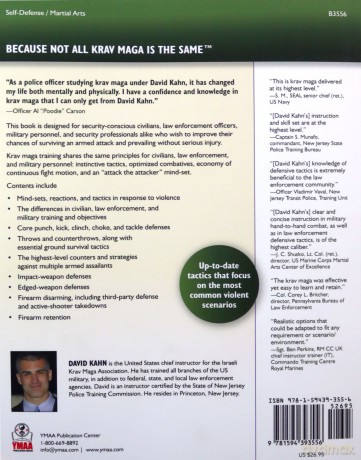 Krav Maga Professional Tactics: The Contact Combat System of the Israeli Martial Arts - David Kahn [KSIĄŻKA]