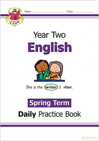 KS1 English Daily Practice Book: Year 2 - Spring Term: perfect for catching up at home (CGP KS1 English) - CGP Books [KSIĄŻKA]