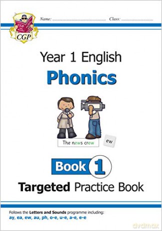 KS1 English Targeted Practice Book: Phonics - Year 1 Book 1: perfect for catching up at home (CGP Primary Phonics) - Bryant Karen [KSIĄŻKA]