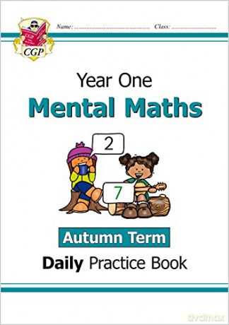 KS1 Mental Maths Daily Practice Book: Year 1 - Autumn Term (CGP KS1 Maths) - CGP Books [KSIĄŻKA]