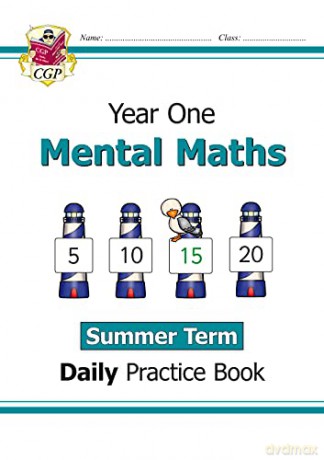 KS1 Mental Maths Daily Practice Book: Year 1 - Summer Term (CGP KS1 Maths) - CGP Books [KSIĄŻKA]