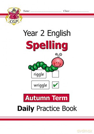 KS1 Spelling Daily Practice Book: Year 2 - Autumn Term (CGP KS1 English) - CGP Books [KSIĄŻKA]