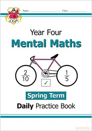 KS2 Mental Maths Daily Practice Book: Year 4 - Spring Term (CGP KS2 Maths) - CGP Books [KSIĄŻKA]