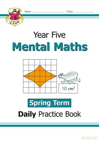KS2 Mental Maths Daily Practice Book: Year 5 - Spring Term (CGP KS2 Maths) - CGP Books [KSIĄŻKA]