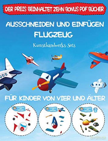 Kunsthandwerks-Sets: Ausschneiden und Einfügen - Flugzeug - Jessica Windham [KSIĄŻKA]