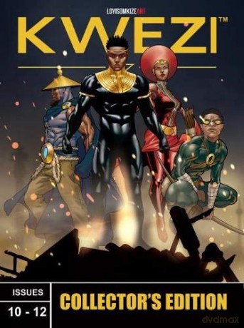 Kwezi: Collector's Edition 4: 10 - 12 (Kwezi Comics) - Loyiso Mkize [KSIĄŻKA]