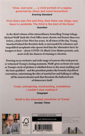 Landslide: The Final Days of the Trump Presidency - Michael Wolff [KSIĄŻKA]