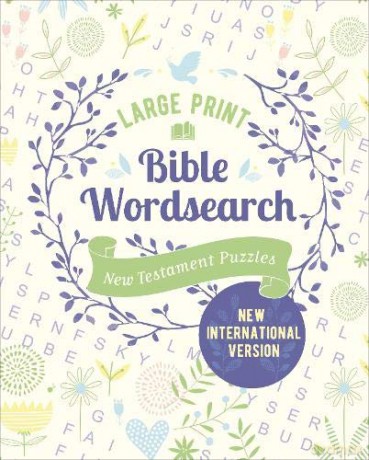 Large Print Bible Wordsearch: New Testament Puzzles (NIV Edition) (Bible puzzles) - Eric Saunders [KSIĄŻKA]