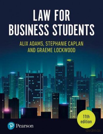 Law for Business Students - Alix Adams [KSIĄŻKA]