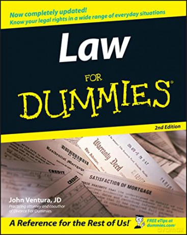 Law for Dummies 2nd Edition - John Ventura [KSIĄŻKA]