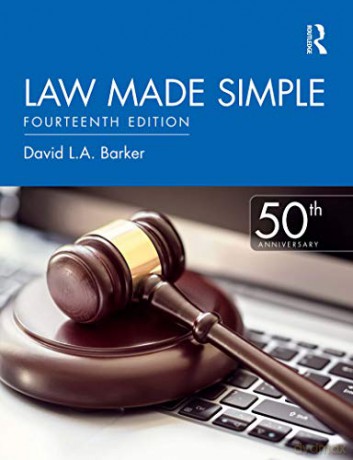 Law Made Simple - David L.A. Barker [KSIĄŻKA]