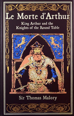 Le Morte d'Arthur: King Arthur and the Knights of the Round Table (Leather-bound Classics) - Thomas Malory [KSIĄŻKA]