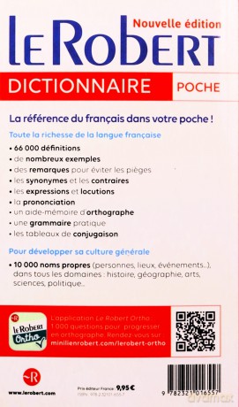 Le Robert de Poche: Dictionnaire Francais (Dictionnaires langue francaise) - Alain Rey [KSIĄŻKA]