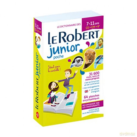 Le Robert Junior Poche 2021 (Dictionnaires Scolaires) - Alain Rey [KSIĄŻKA]