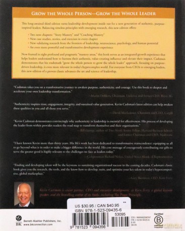 Leadership From The Inside Out: Becoming a Leader for Life - Kevin Cashman [KSIĄŻKA]