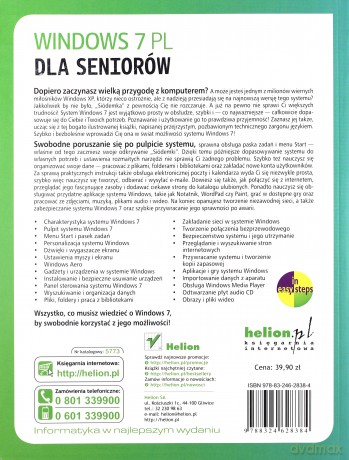 Windows 7 PL dla seniorów. Seria praktyk [KSIĄŻKA]