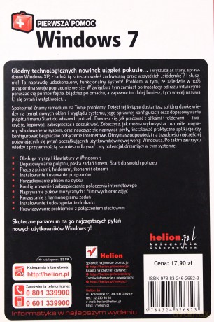 Windows 7 PL. Pierwsza pomoc [KSIĄŻKA]