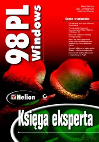 Windows 98 PL. Księga eksperta [KSIĄŻKA]