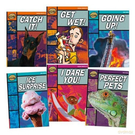 Learn at Home: Rapid Reading Pack 1 for struggling readers in Years 3-6 (6 dyslexia-friendly reading books) - Dee Reid [KSIĄŻKA]