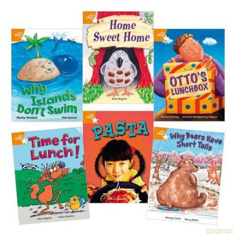 Learn at Home:Star Reading Orange Level Pack (5 fiction and 1 non-fiction book) - Martin Waddell [KSIĄŻKA]