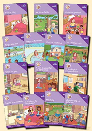 Learn Spanish with Luis y Sofia, Part 1 Storybook Pack, Years 3-4: Pack of 14 Storybooks - Jenny Bell [KSIĄŻKA]