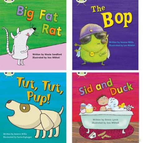Learn to Read at Home with Bug Club Phonics: Pack 2 (Pack of 4 fiction books) (Phonics Bug) - Jeanne Willis [KSIĄŻKA]