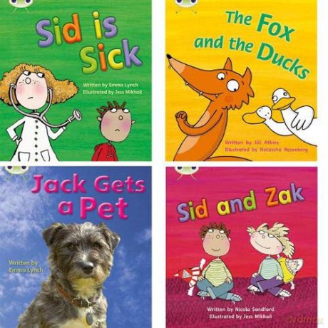 Learn to Read at Home with Bug Club Phonics: Pack 3 (Pack of 4 reading books with 3 fiction and 1 non-fiction) (Phonics Bug) - Emma Lynch [KSIĄŻKA]