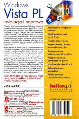 Windows Vista PL. Instalacja i naprawa. Ćwiczenia praktyczne [KSIĄŻKA]