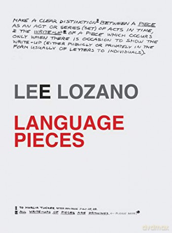 Lee Lozano - Language Pieces - Lee Lozano [KSIĄŻKA]