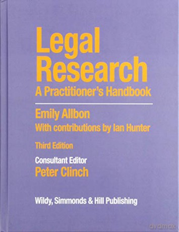 Legal Research: A Practitioner's Handbook - Emily Allbon [KSIĄŻKA]