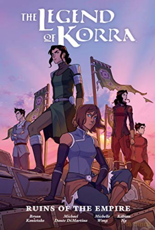 Legend of Korra: Ruins of the Empire Library Edition, The (The Legend of Korra Ruins of the Empire) - Michael Dante Dimartino [KSIĄŻKA]