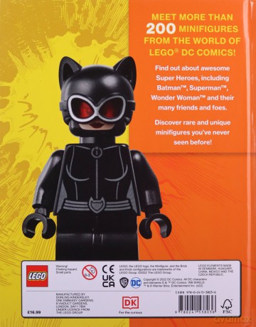 LEGO DC Character Encyclopedia New Edition: With Exclusive LEGO DC Minifigure - Elizabeth Dowsett [KSIĄŻKA]