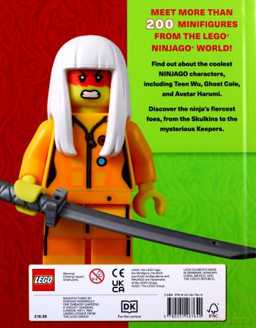 LEGO Ninjago Character Encyclopedia New Edition: With Exclusive Future Nya LEGO Minifigure - Simon Hugo [KSIĄŻKA]