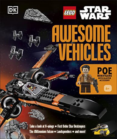 LEGO Star Wars Awesome Vehicles: With Poe Dameron Minifigure and Accessory - Simon Hugo [KSIĄŻKA]
