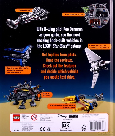 LEGO Star Wars Awesome Vehicles: With Poe Dameron Minifigure and Accessory - Simon Hugo [KSIĄŻKA]