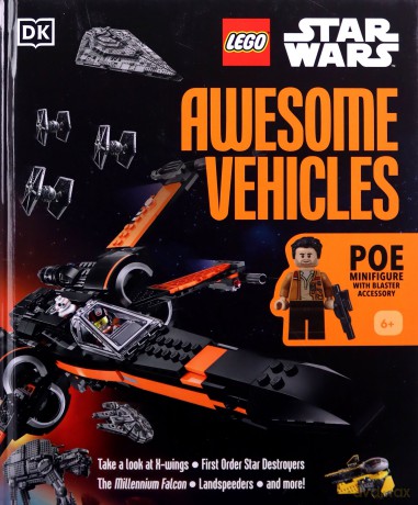 LEGO Star Wars Awesome Vehicles: With Poe Dameron Minifigure and Accessory - Simon Hugo [KSIĄŻKA]