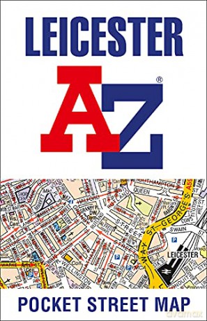 Leicester A-Z Pocket Street Map - A-Z Maps [KSIĄŻKA]