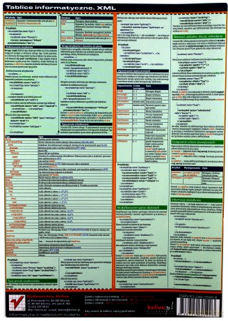 Tablice informatyczne. XML [KSIĄŻKA]