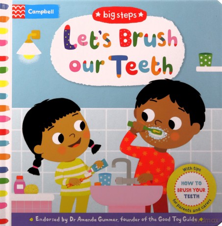 Let's Brush our Teeth: How To Brush Your Teeth (Campbell Big Steps, 11) - Campbell Books [KSIĄŻKA]