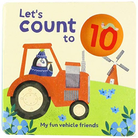 Let's Count to 10: My Fun Vehicle Friends - Yoyo Books [KSIĄŻKA]