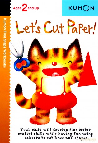 Let's Cut Paper! (First Steps Workbooks) (Kumon First Steps Workbooks) [KSIĄŻKA]
