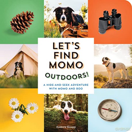 Let's Find Momo Outdoors!: A Hide-and-Seek Adventure with Momo and Boo: 5 - Andrew Knapp [KSIĄŻKA]