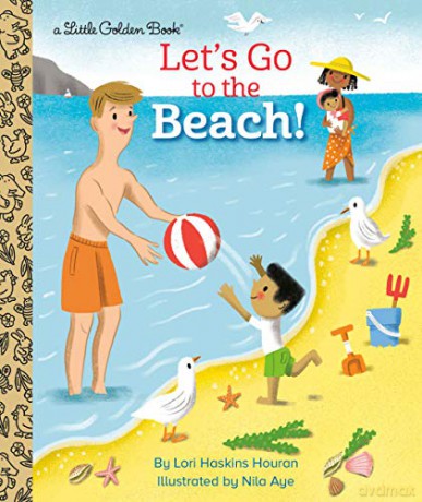 Let's Go to the Beach! (Little Golden Book) - Nila Aye [KSIĄŻKA]