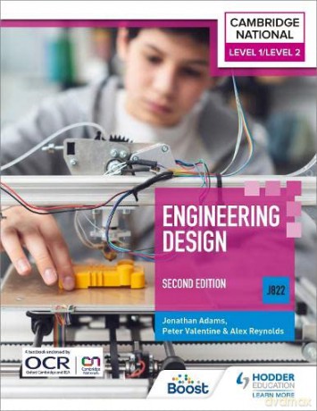 Level 1/Level 2 Cambridge National in Engineering Design (J822): Second Edition - Jonathan Adams [KSIĄŻKA]