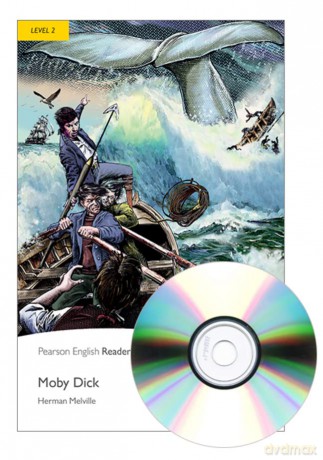 Level 2: Moby Dick Book and MP3 Pack (Pearson English Graded Readers) - Herman Melville [KSIĄŻKA]