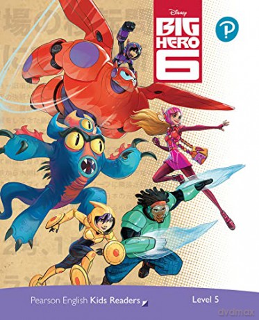 Level 5: Disney Kids Readers Big Hero 6 Pack (Pearson English Kids Readers) - Kathryn Harper [KSIĄŻKA]