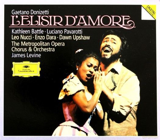 Battle,Pavarotti ,Levine:Donizetti:L'elisir D'amore [BOX] [2CD]